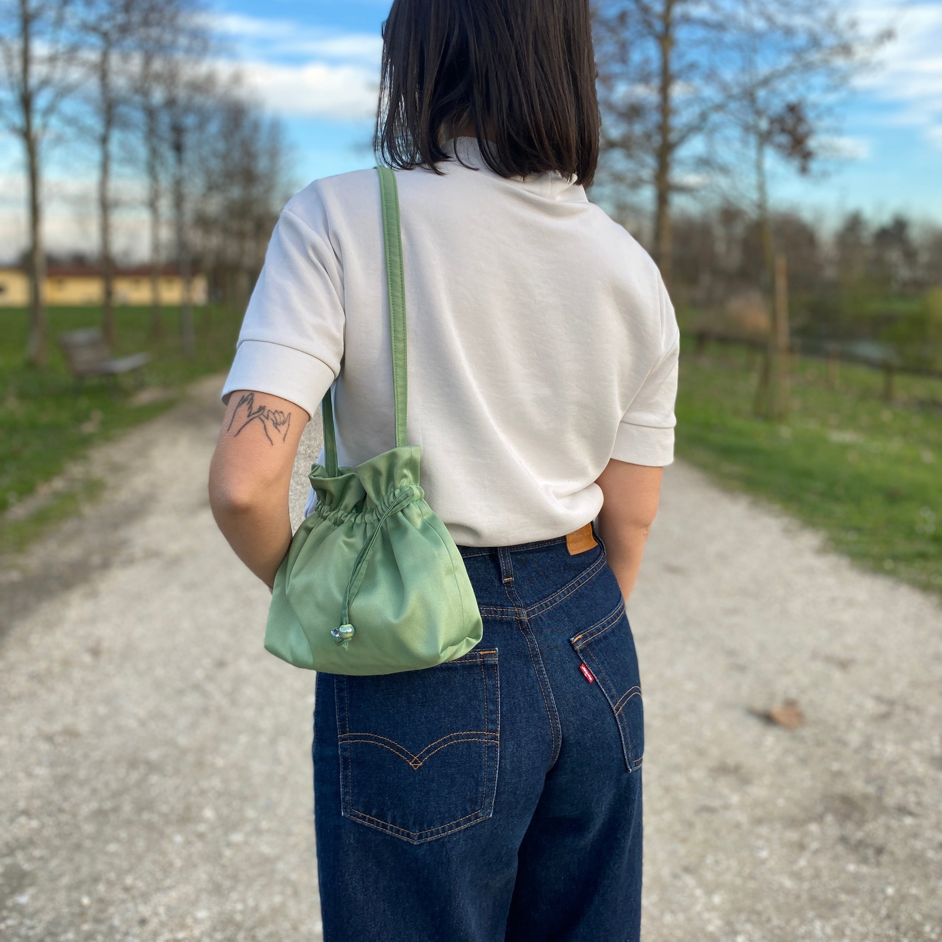 Dustbag in raso