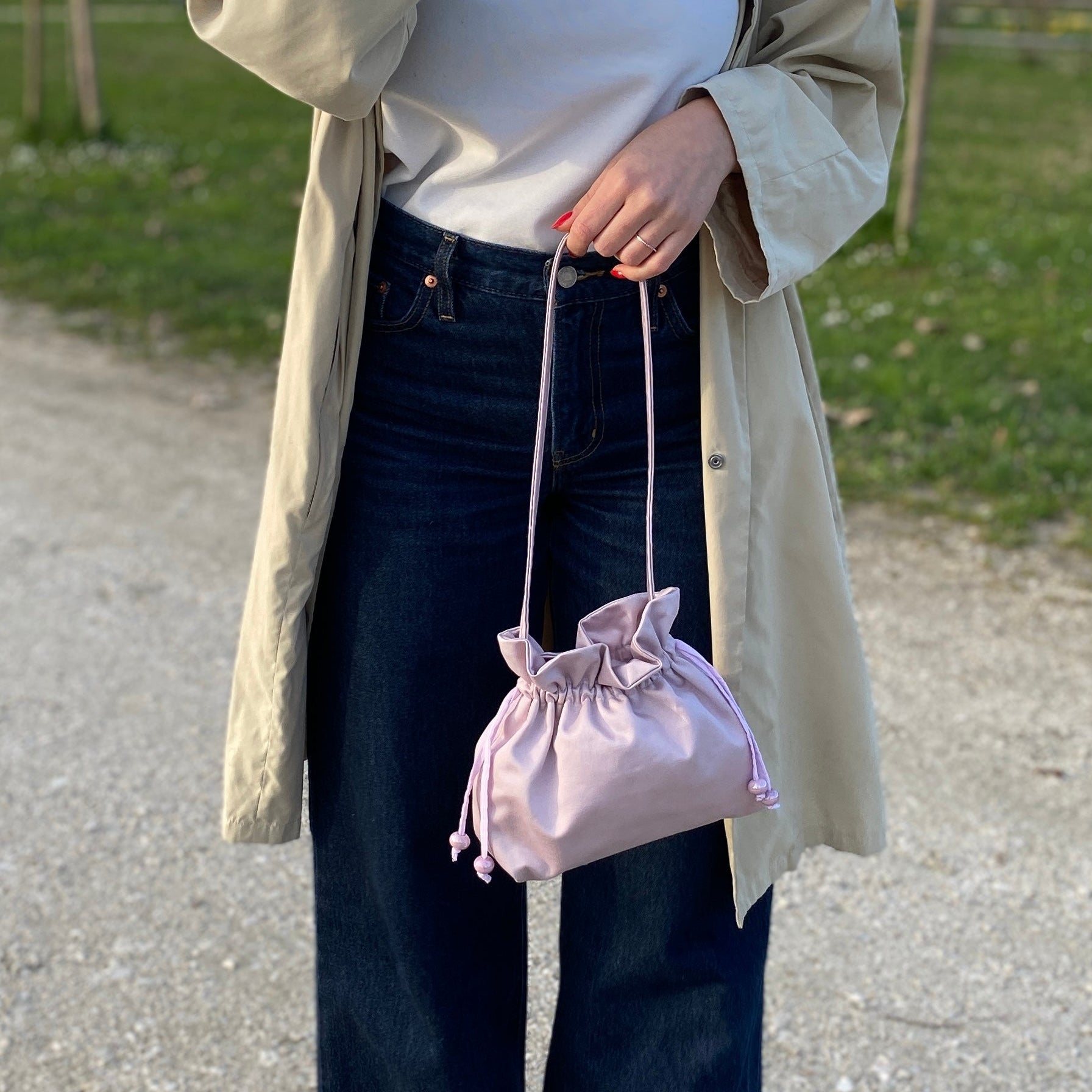 Dustbag in raso