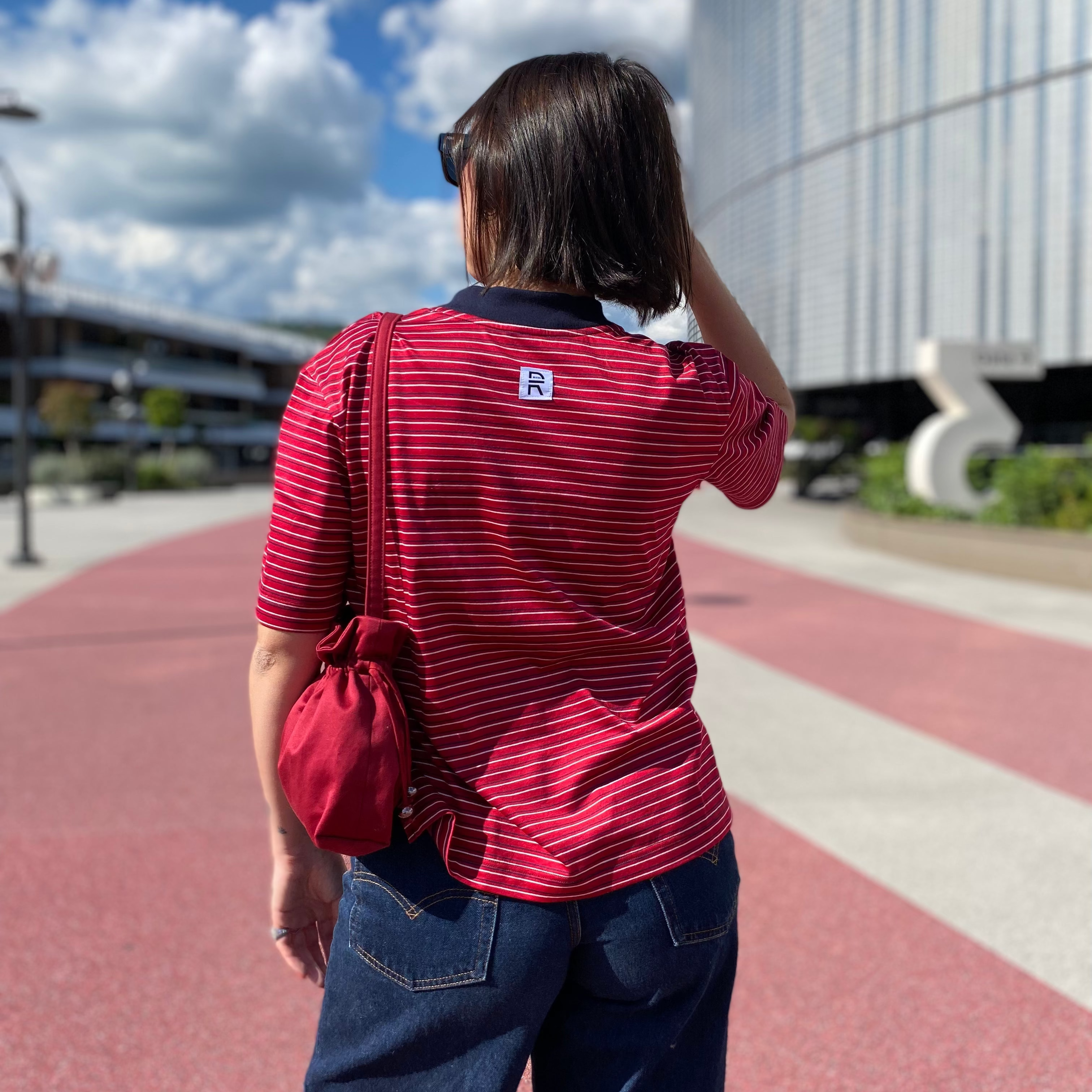 Tshirt in filo di scozia + Dustbag