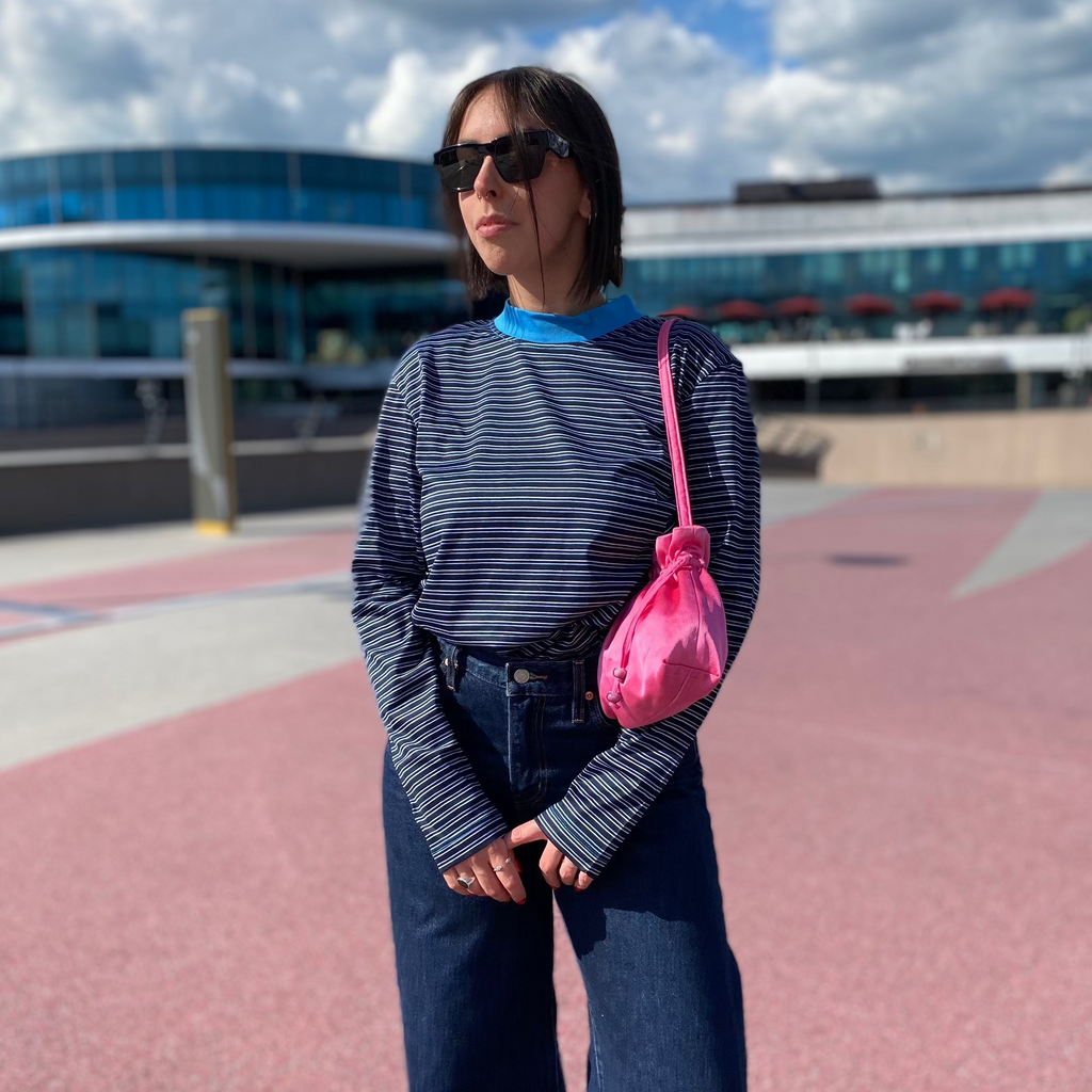 Dustbag + Tshirt in filo di scozia