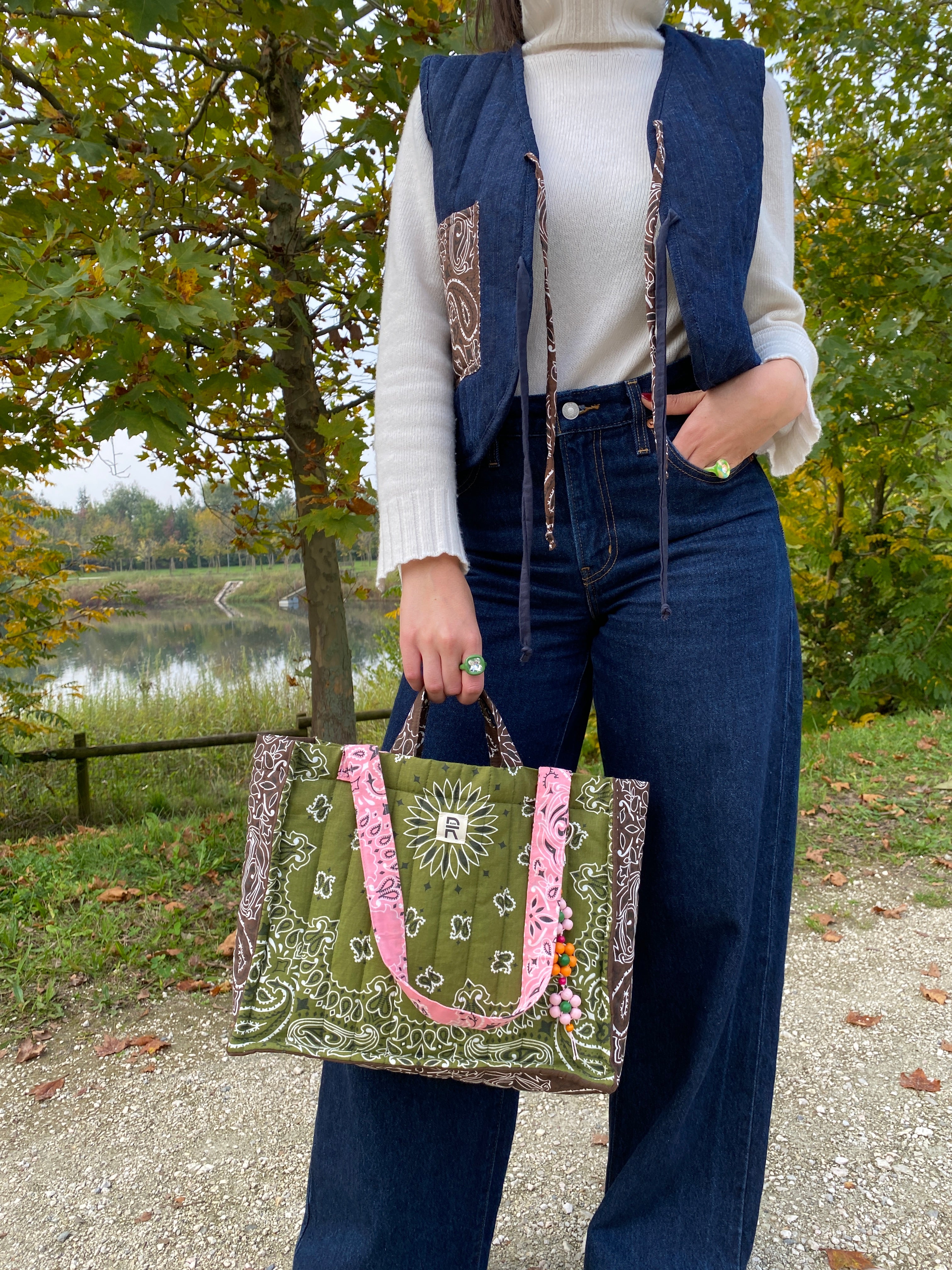 Gilet + Tote Bag Mini
