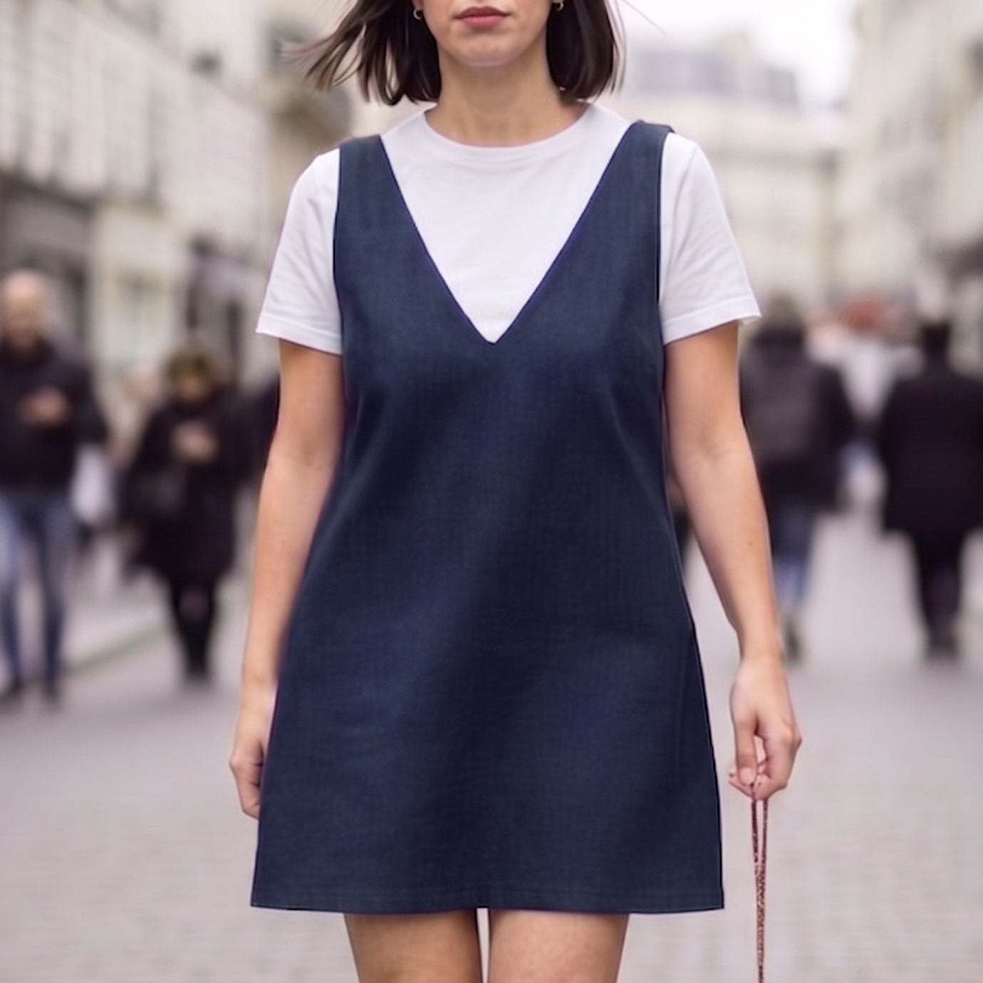 Mini Dress Denim